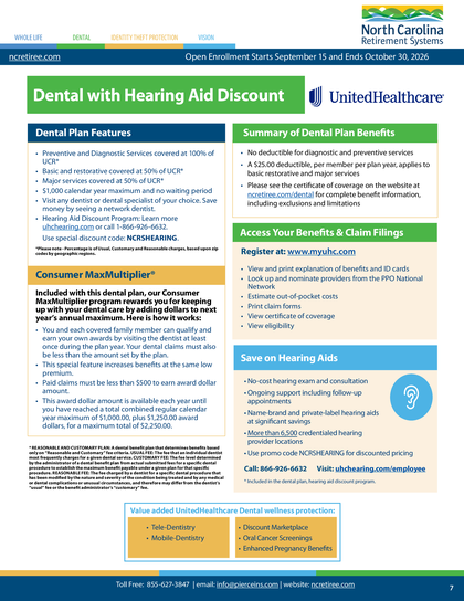 Dental brochure cover